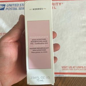 Korres Pomegranate Resurfacing Mask 2.54oz NIB
